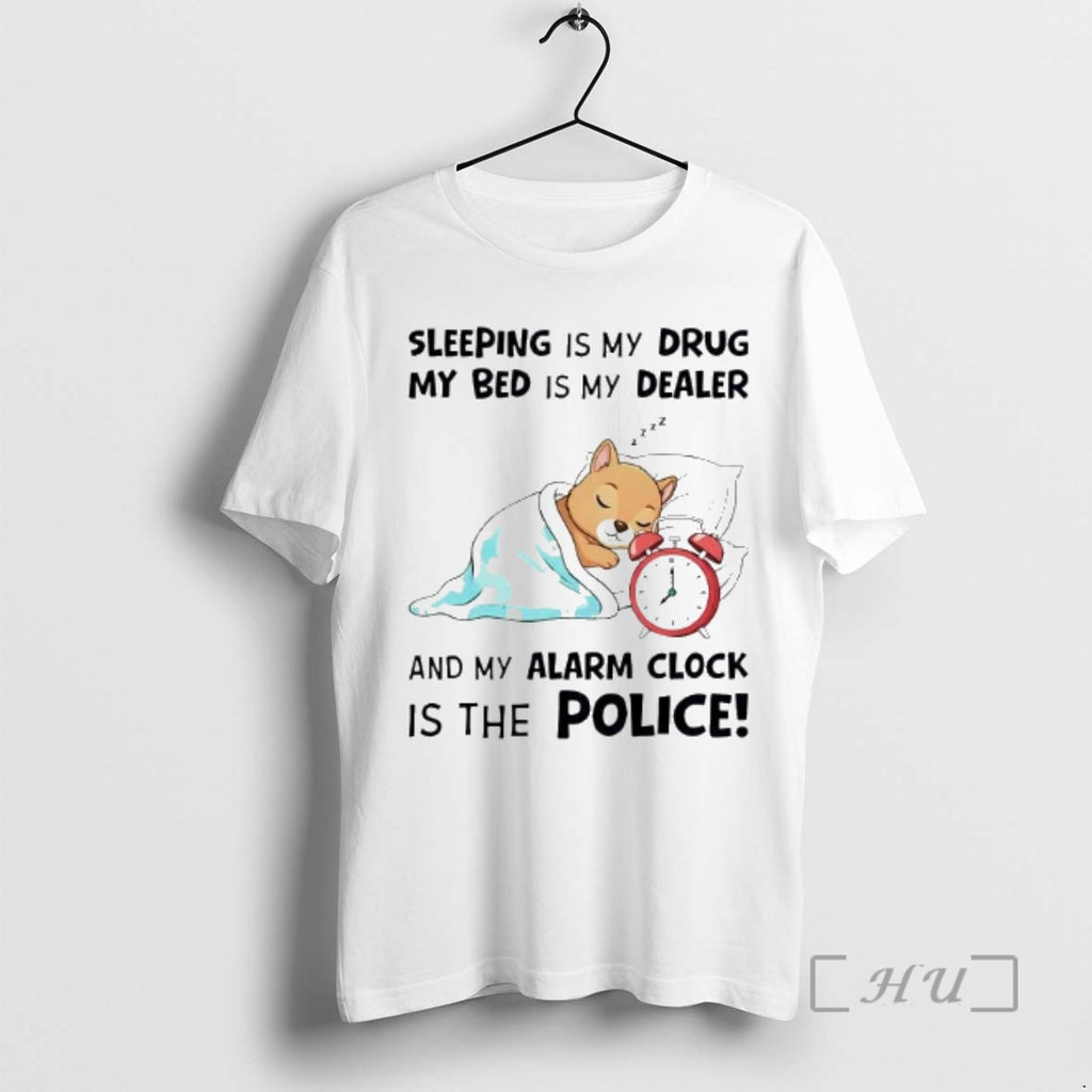 Officials Beaver Sleeping Is My Drug My Bed Is My Dealer Premium T Shirts Sweater