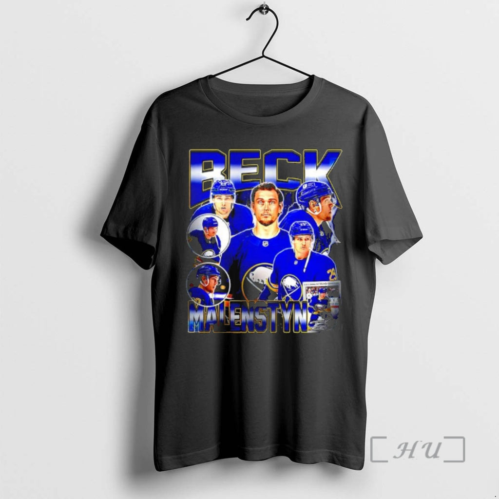 Officials Beck Malenstyn Buffalo Sabres Hockey Signature Graphic