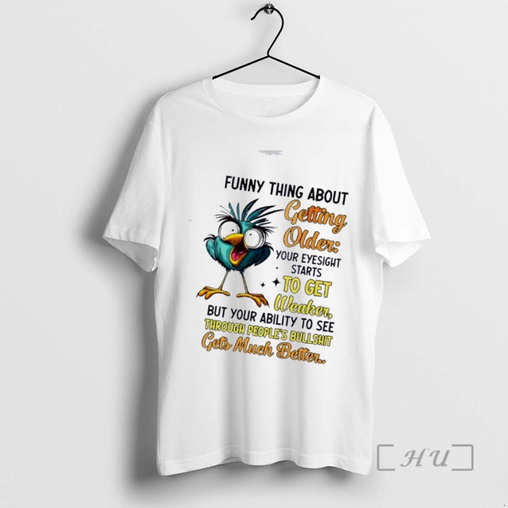 Officials Bird Funny Thing About Getting Older Your Eyesight Starts To Get Weaker But Your