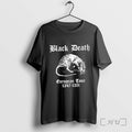 Officials Black Death European Tour 1347 1351 Plague Rat History Unisex , , , Long Sleeve Tee