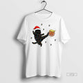 Officials Black Cat Kick Trump Cookie Fdt Christmas 2025 Premium Tee Shirt Sweater