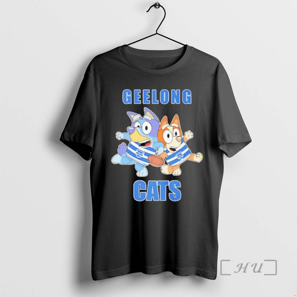 Officials Bluey Bingo Geelong Cats Football Fans Rugby Outfits