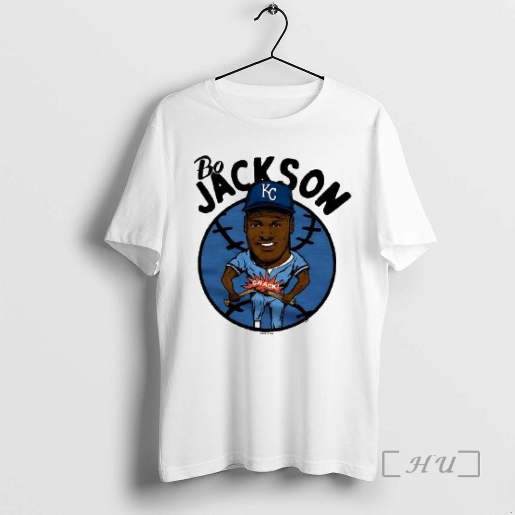 Officials Bo Jackson Kansas City Royal Baseball Caricatures Woman