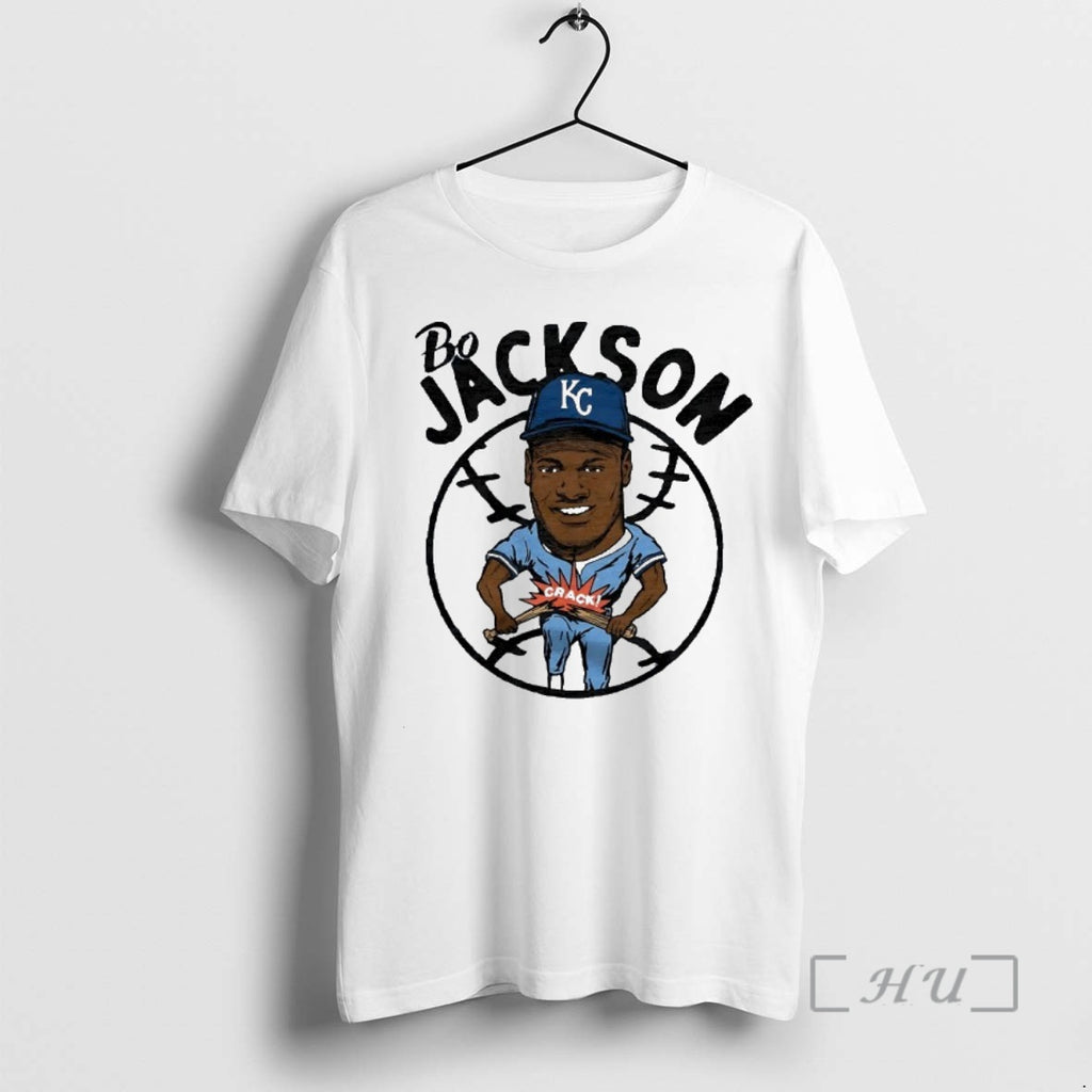 Officials Bo Jackson Kansas City Royals Superstar Caricature