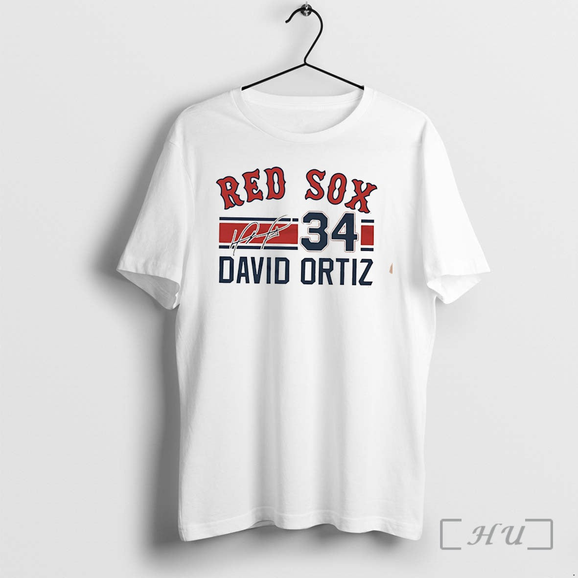 Officials Boston Red Sox David Ortiz Signature Name Number Tee Unisex , , , Long Sleeve Tee