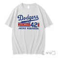 Officials Brooklyn Dodgers Jackie Robinson Signature Name Number Tee Unisex , , , Long Sleeve Tee