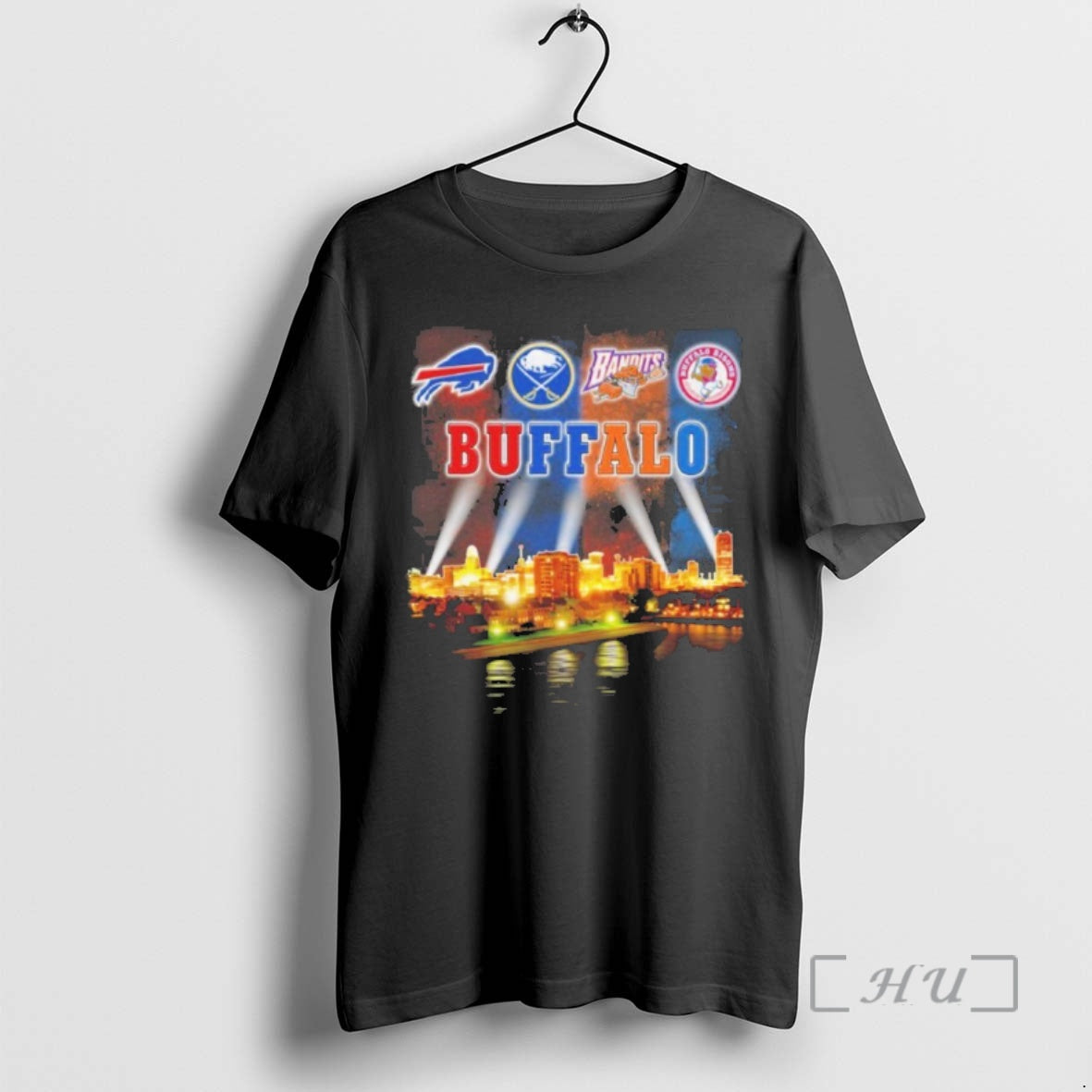 Officials Buffalo Sports Teams Logo Retro City Premium T Shirt Sweater