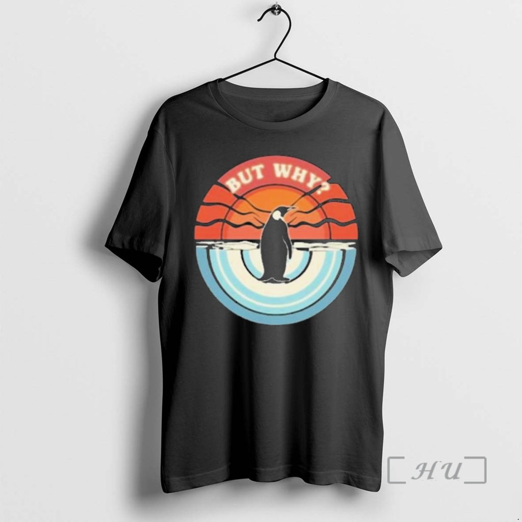 Officials But Why Penguin Retro Sunset