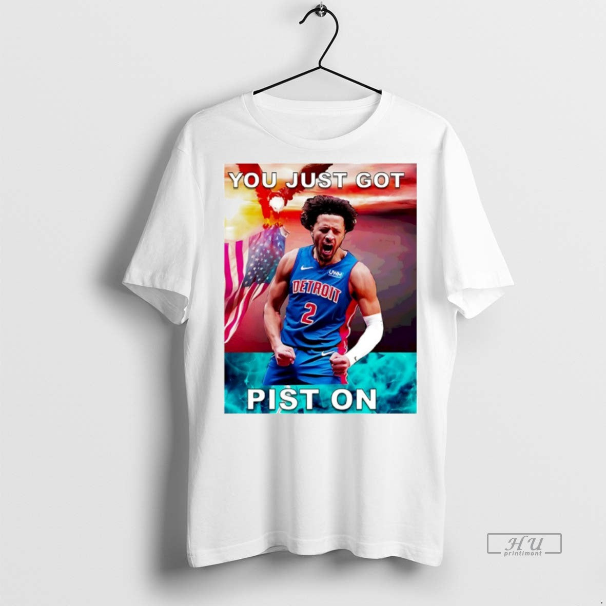 Officials Cade Cunningham You Just Got Pist On Circle Premium Tee Shirt Sweater