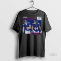 Officials Cam Skattebo Jaxson Dart New York Giants Big Tall Premium Tee Shirt Sweater