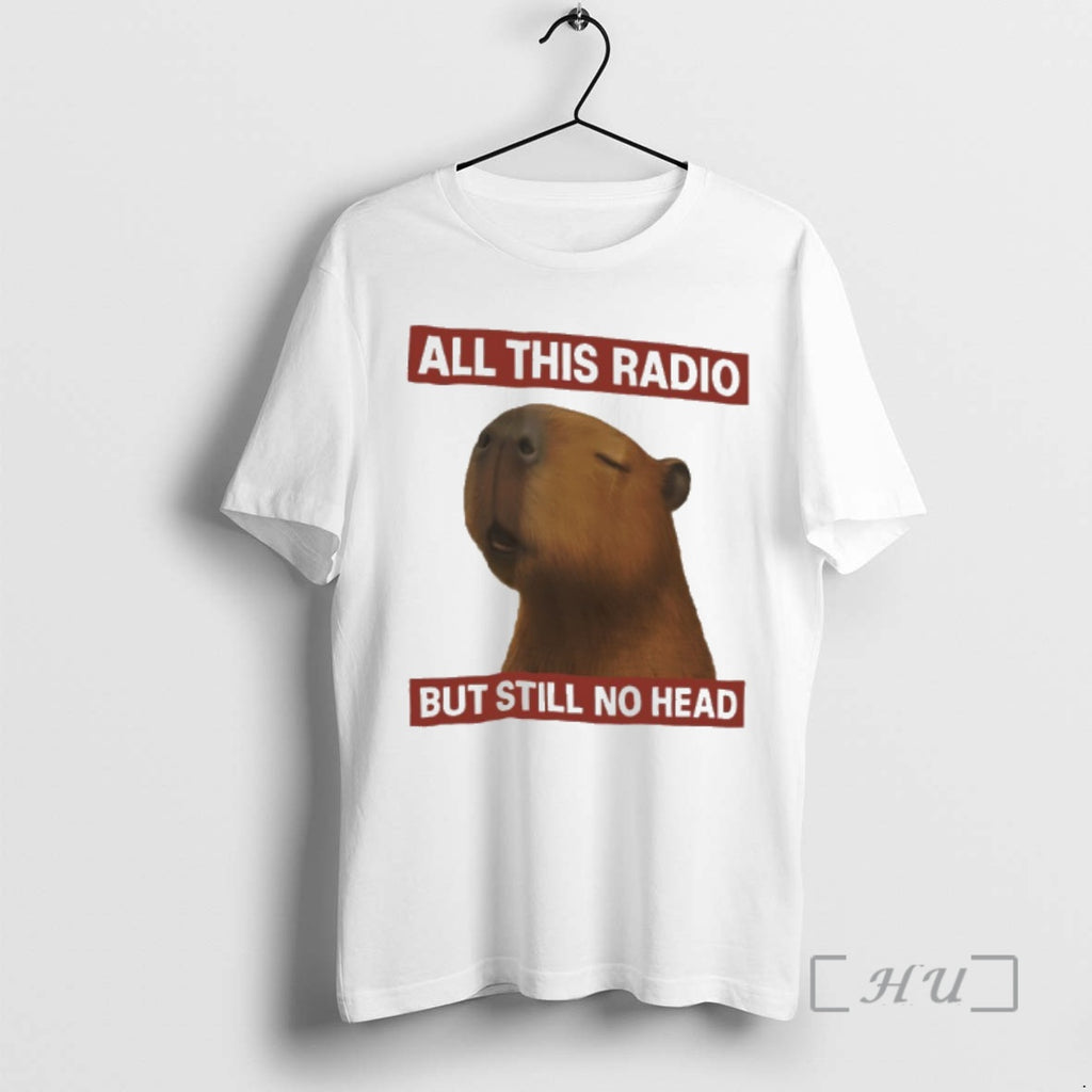 Officials Capybara All This Radio But Still No Head