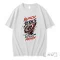 Officials Carolina Hurricanes Nhl Bunch Of Jerks Red Black Mayhem Hockey Fan Premium T Shirts