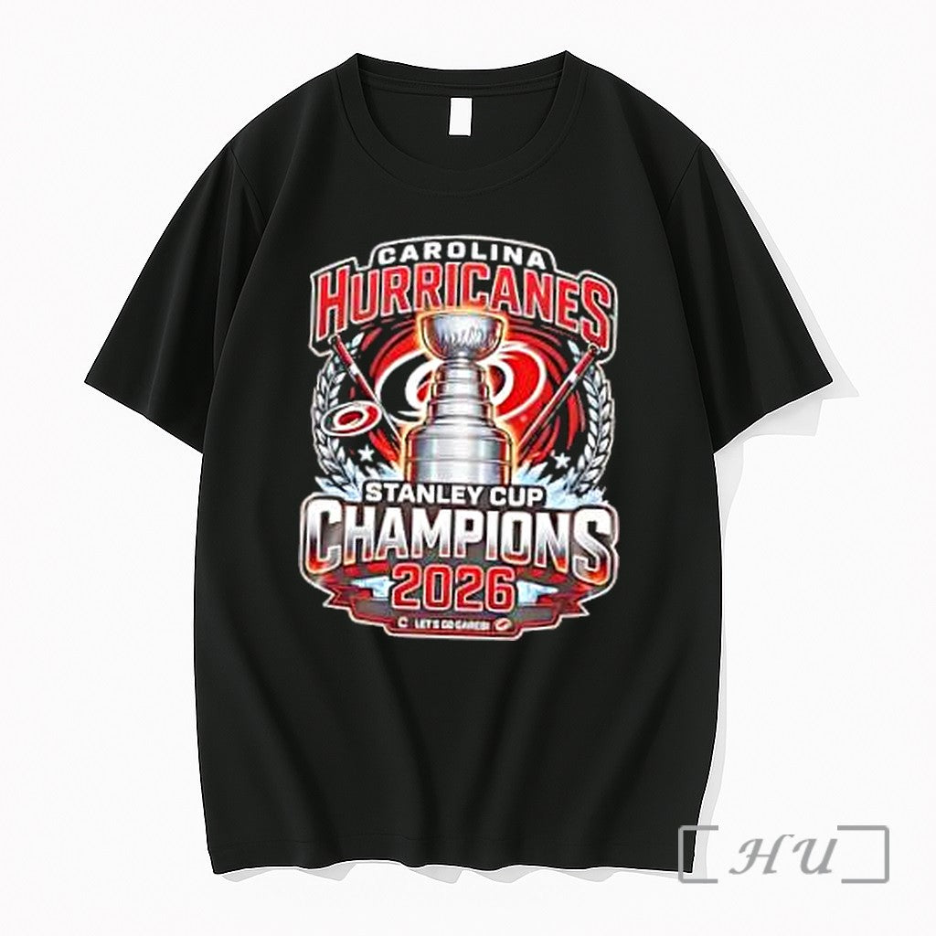Officials Carolina Hurricanes Stanley Cup Champions 2026 Unisex , , , Long Sleeve Tee