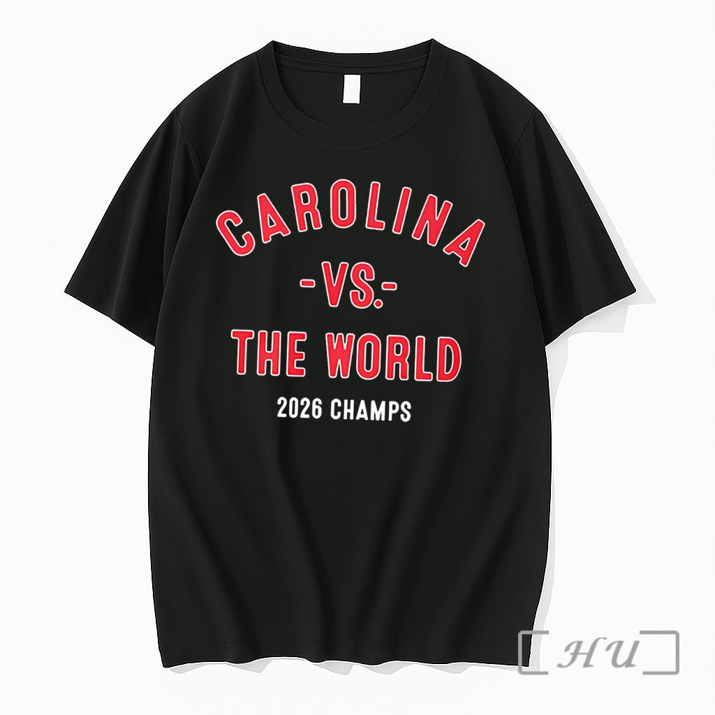 Officials Carolina Vs The World 2026 Champs Tee Unisex , , , Long Sleeve Tee