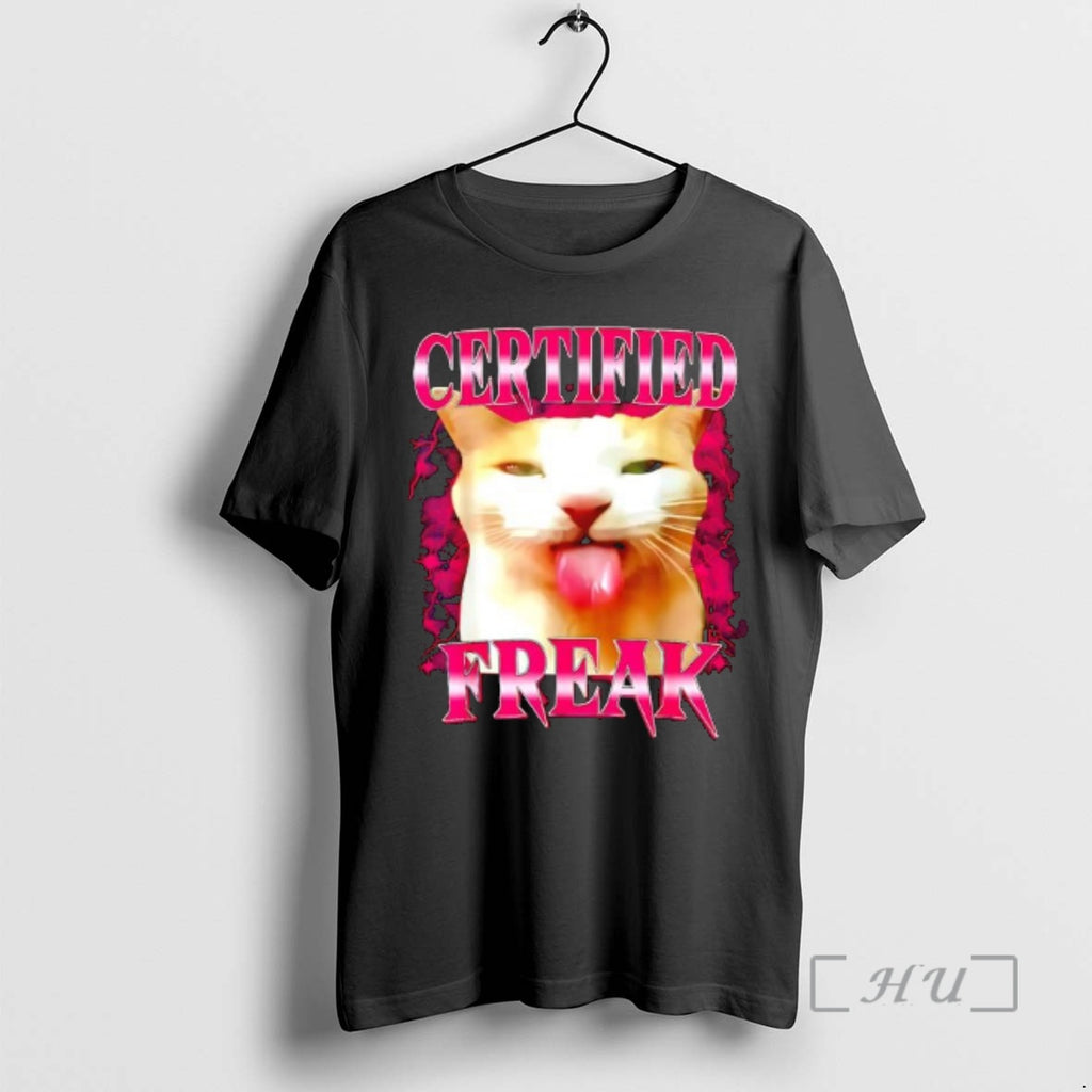 Officials Cat Certified Freak Graphic