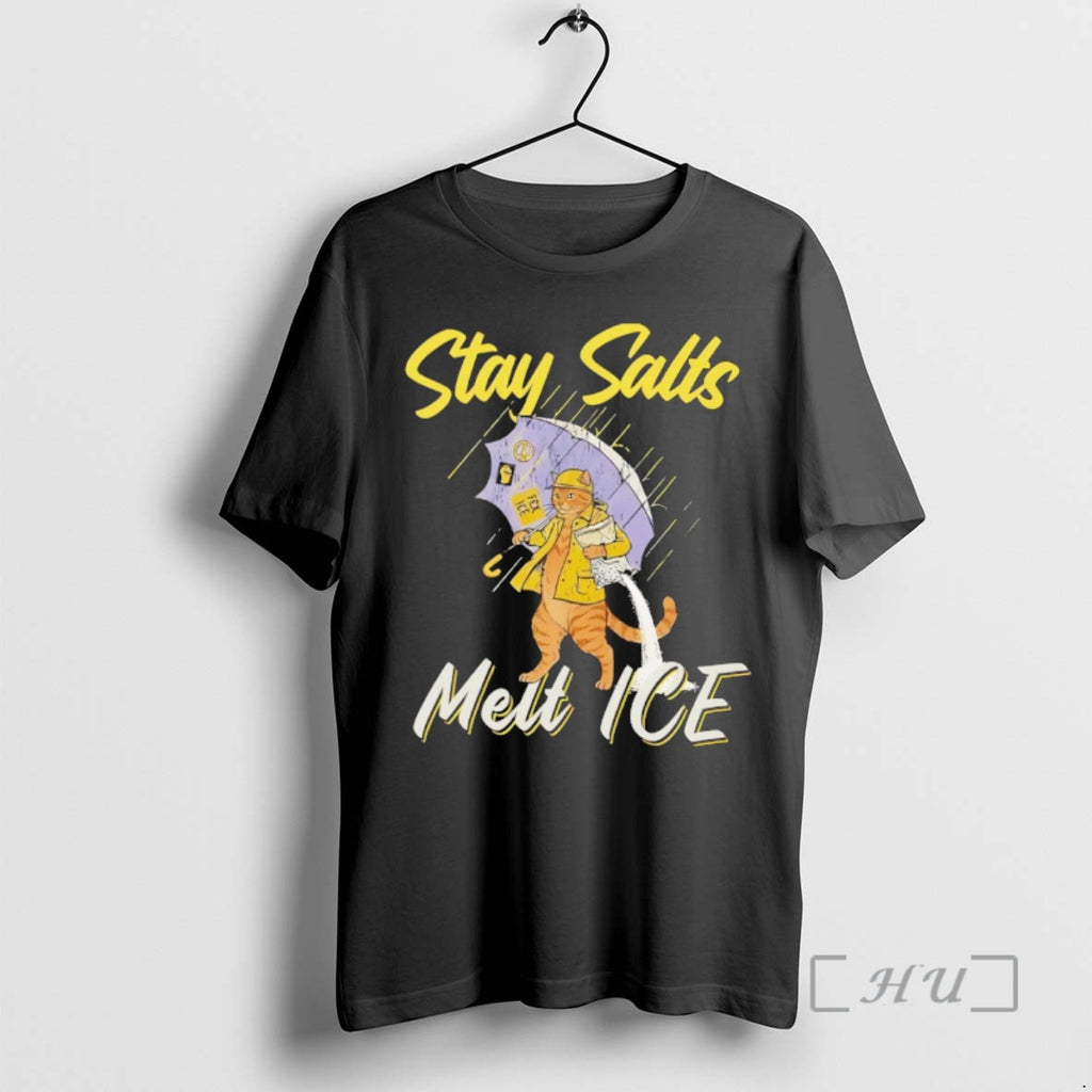 Officials Cat Stay Salty Melt Ice Anti Ice Abolish Vintage