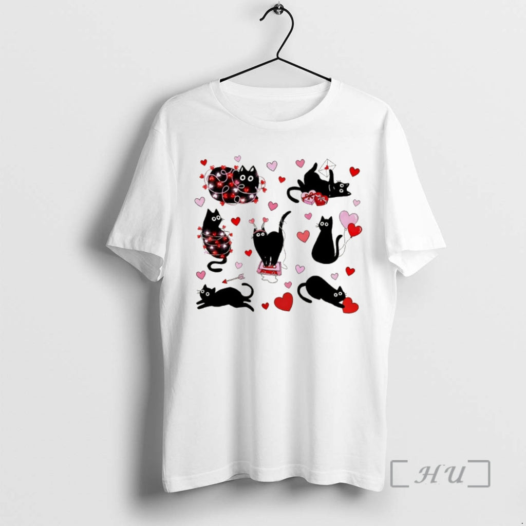 Officials Cat Love Heart Valentines Day 2026