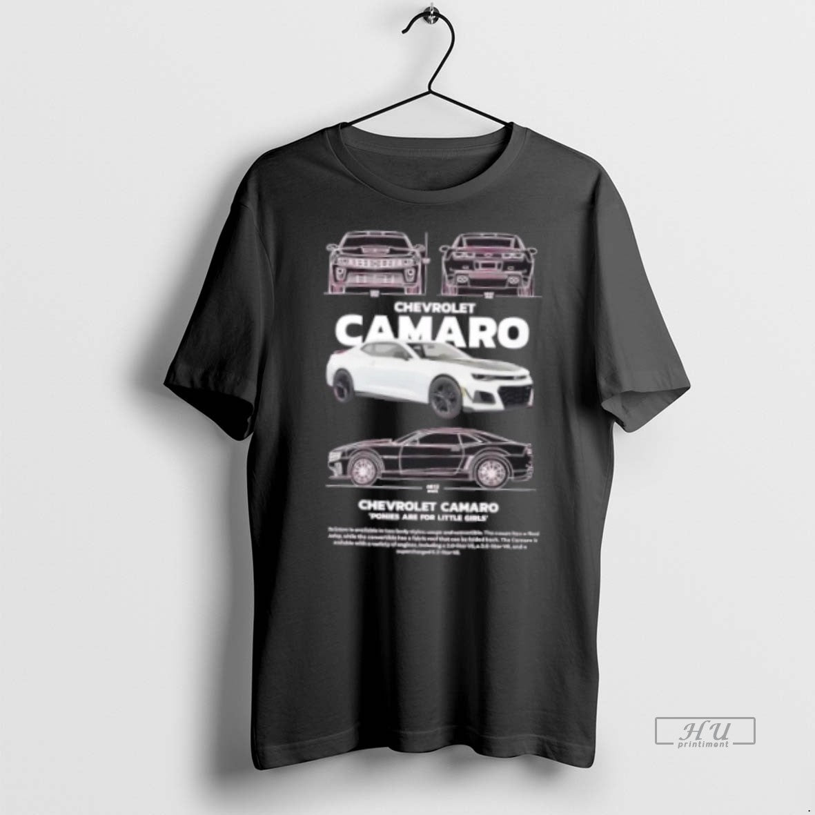 Officials Chevrolet Camaro American Muscle Car Premium Tee Shirt Sweater
