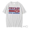 Officials Chicago Cubs Ryne Sandberg Signature Name Number Tee Unisex , , , Long Sleeve Tee