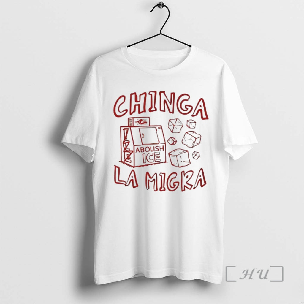 Officials Chinge Abolish Ice La Migra Graphic