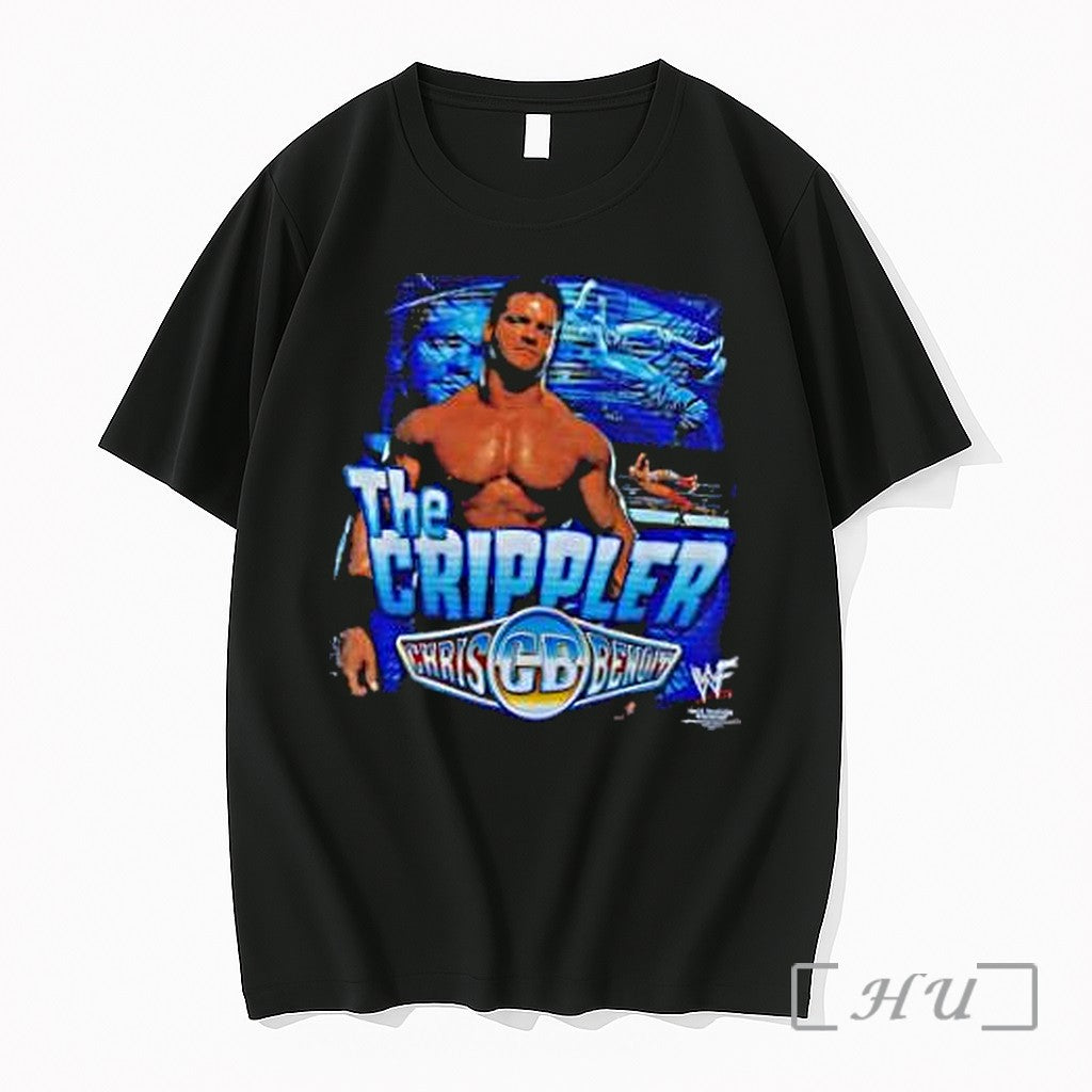Officials Chris Benoit The Crippler Wwf World Wrestling Unisex , , , Long Sleeve Tee