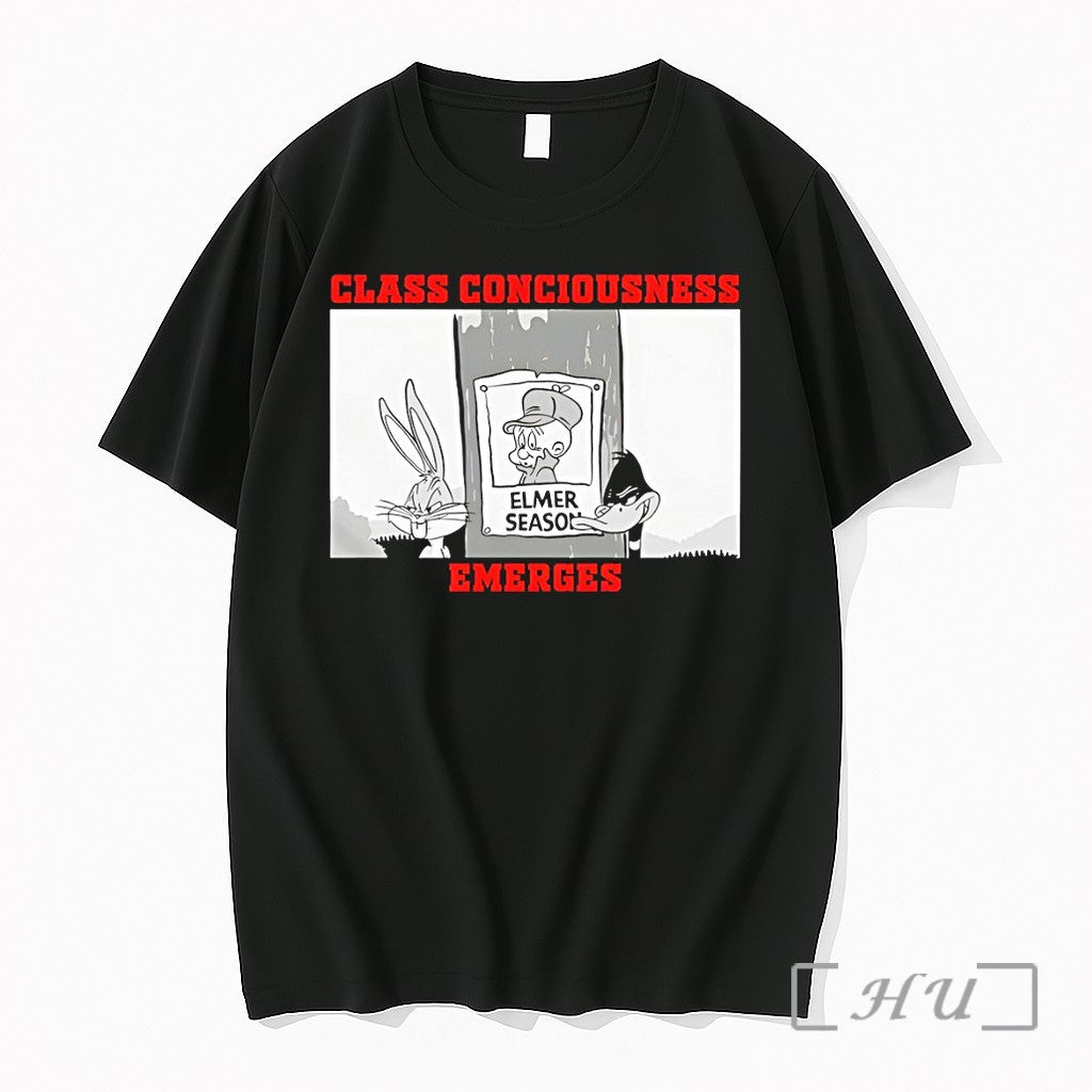 Officials Class Conciousness Emerges Loony Toons Unisex , , , Long Sleeve Tee