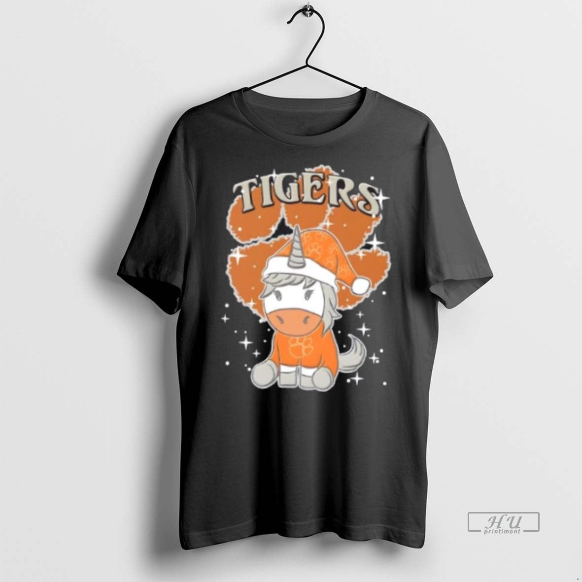 Officials Clemson Tigers Football X Unicorn Merry Christmas Premium Tee Shirt Sweater