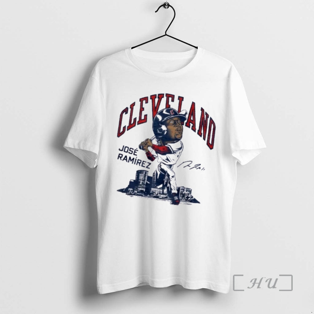 Officials Cleveland Guardians Jose Ramirez Skyline Signature