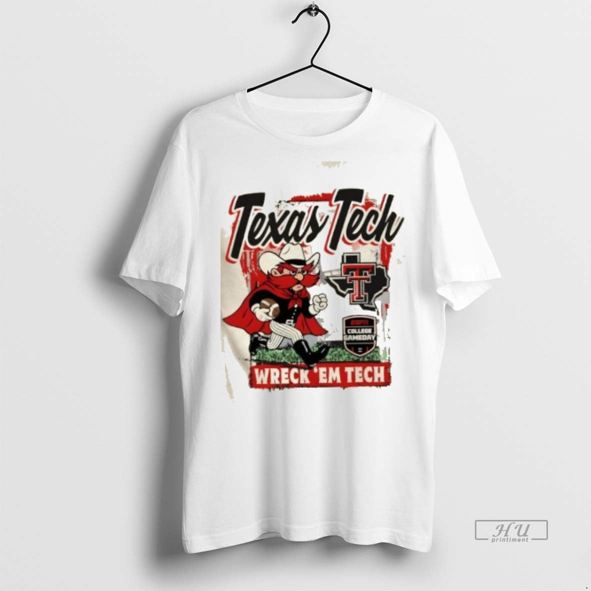 Officials College Gameday Wreck Em Texas Tech Classic Runner Premium Tee Shirt Sweater