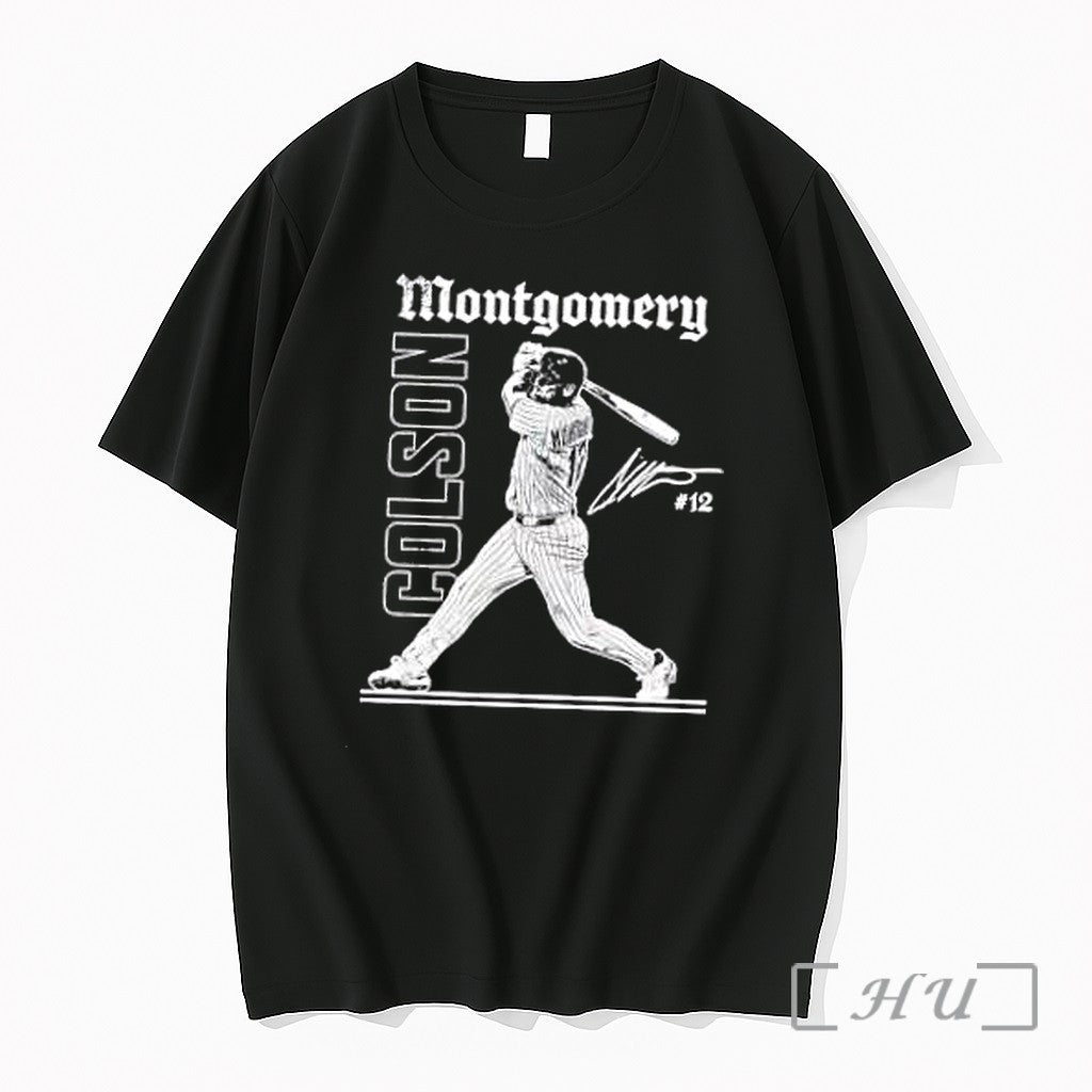 Officials Colson Montgomery Chicago White Sox Mlb Players Unisex , , , Long Sleeve Tee