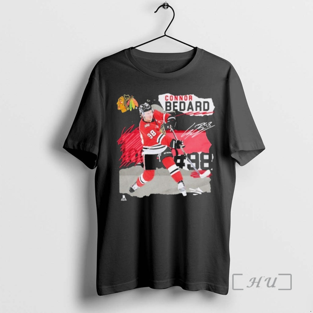 Officials Connor Bedard Chicago Blackhawks Fresh Ice