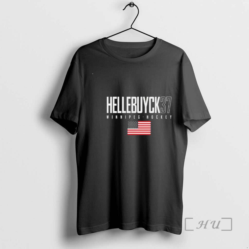 Officials Connor Hellebuyck Winnipeg Usa Elite Number And Name