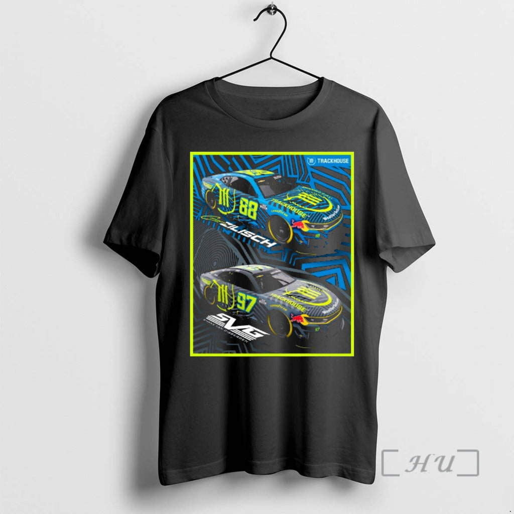 Officials Connor Zilisch Svg Shane Van Gisbergen Trackhouse Racing