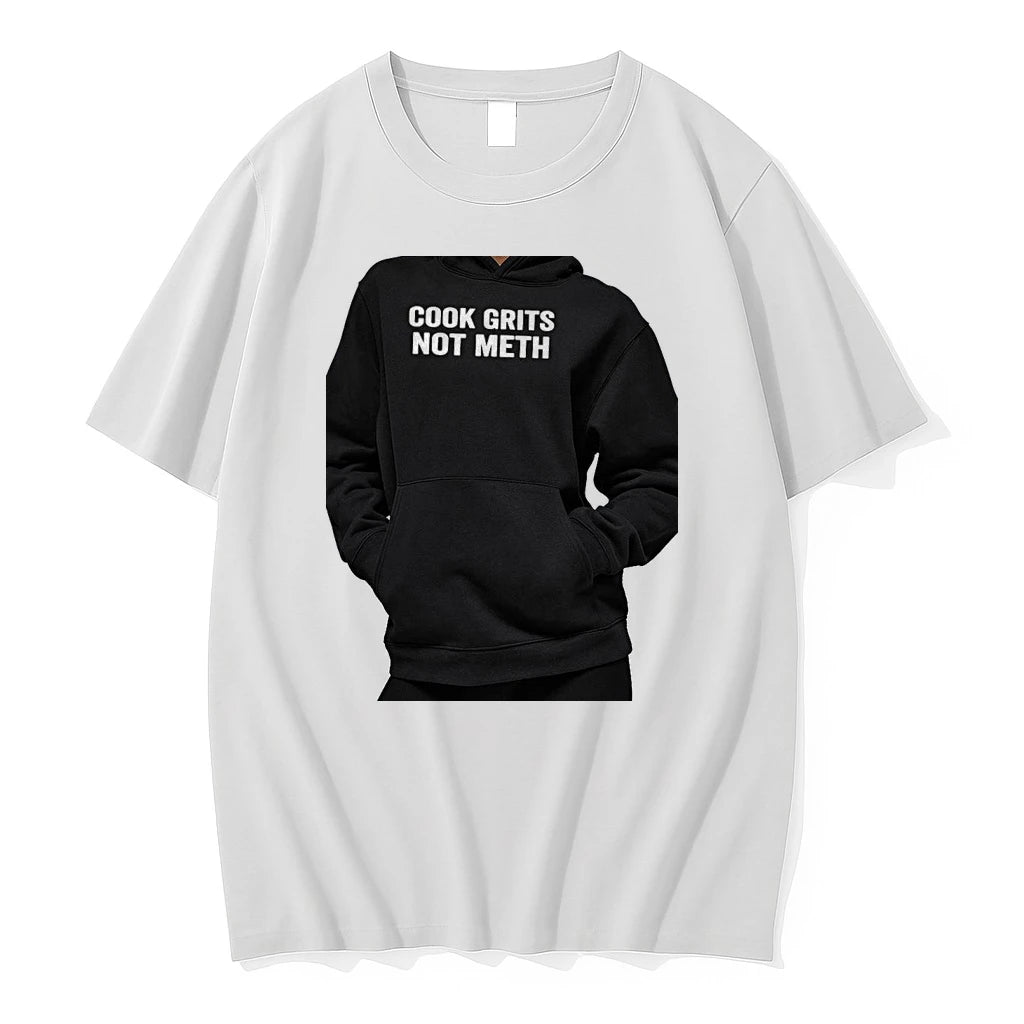 Officials Cook Grits Not Meth Premium T Shirt