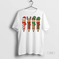 Officials Coquette Teacher Students Christmas Pencils Festive Premium Tee Shirt Sweater