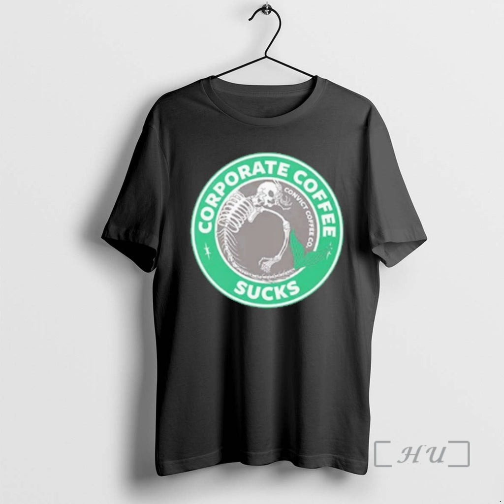 Officials Corporate Coffee Sucks Logo