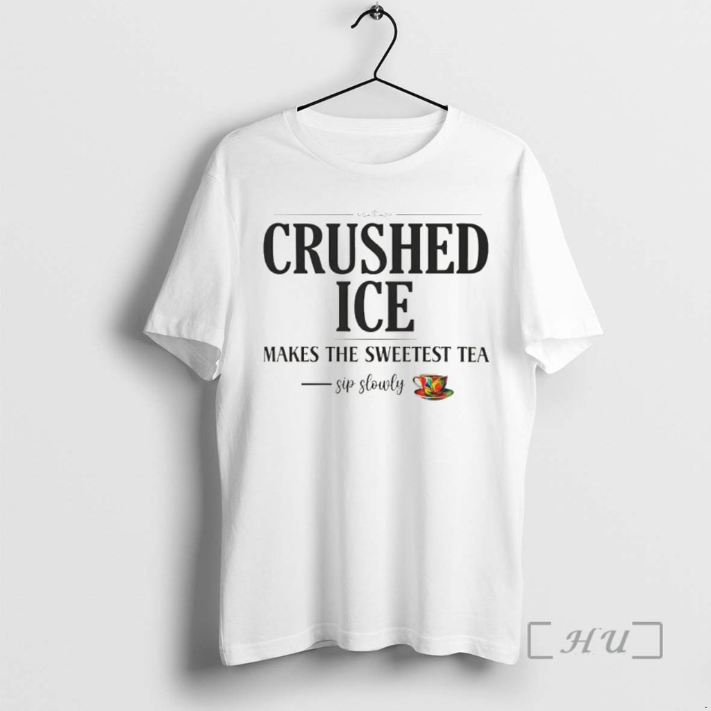 Officials Crushed Ice Makes The Sweetest Tea Sip Slowly