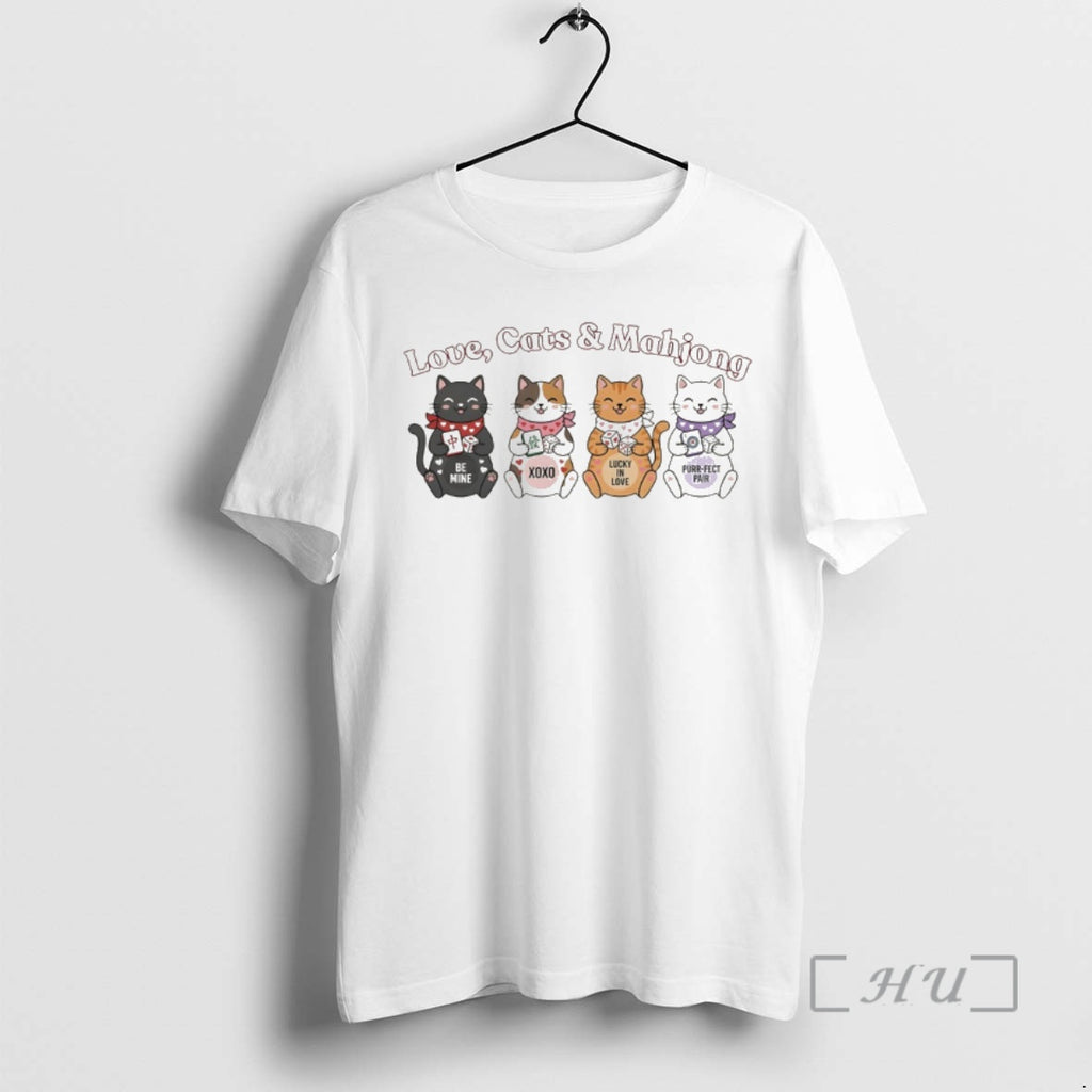 Officials Cute Cat Lover Love Cats Mahjong