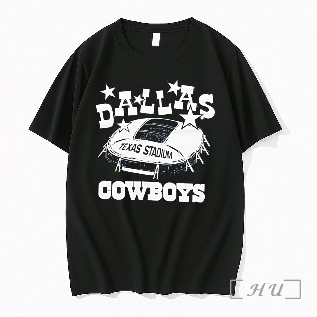 Officials Dallas Cowboys Apparel Texas Stadium Black Unisex , , , Long Sleeve Tee