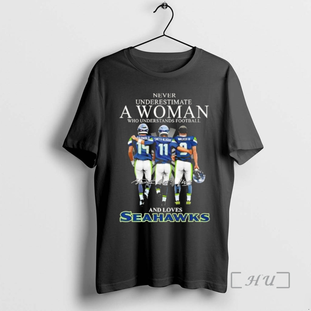 Officials Darnold Smith Njigba Walker Iii Never Underestimate A Woman Who Understands Football And Loves