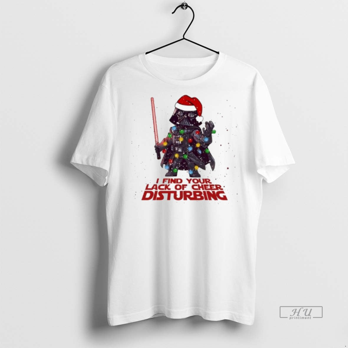 Officials Darth Vader Christmas I Find Your Lack Of Cheer Disturbing Premium Tee Shirt Sweater