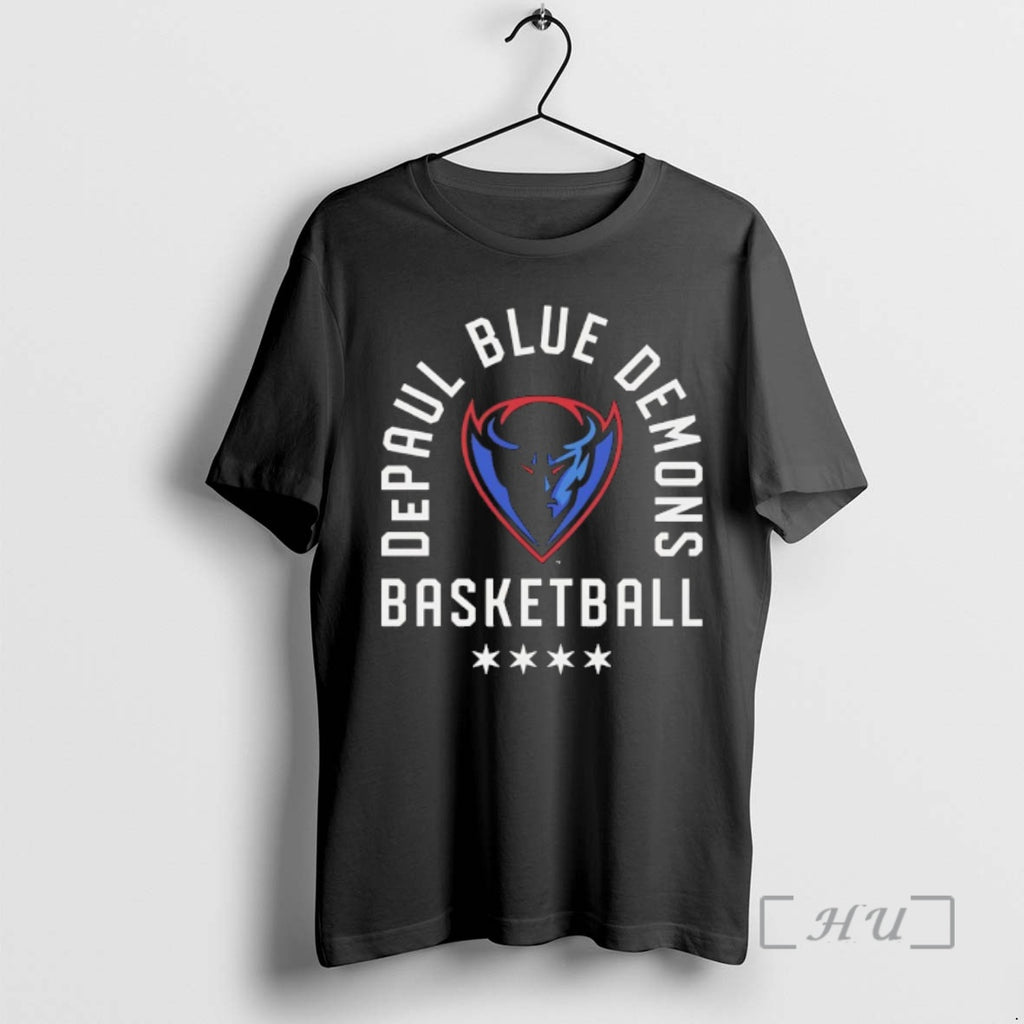 Officials Depaul Blue Demons Basketball Arc Logo