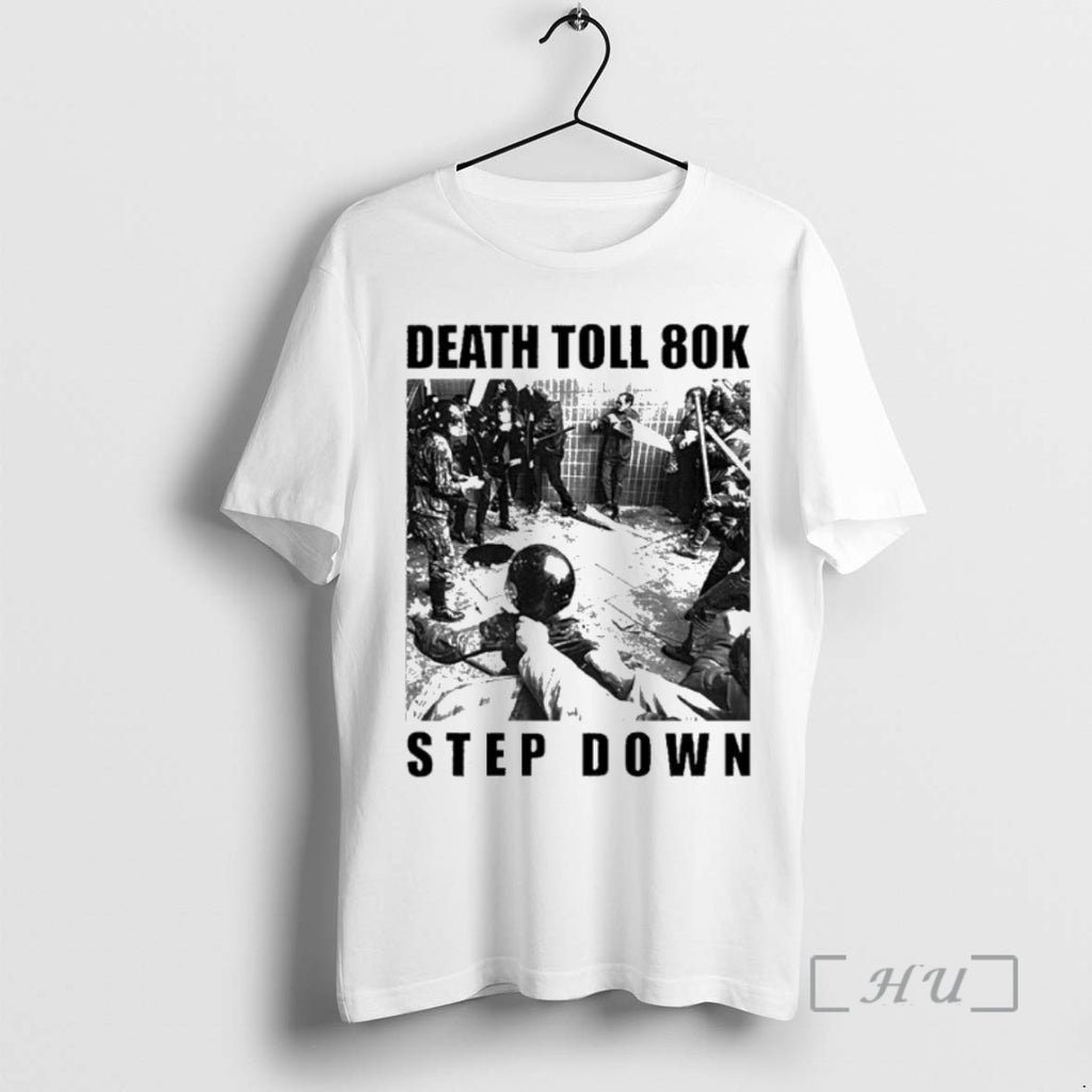 Officials Death Toll 80k Step Down