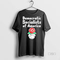 Officials Democratic Socialists Of America Rose Graphic Premium Tee Shirt Sweater