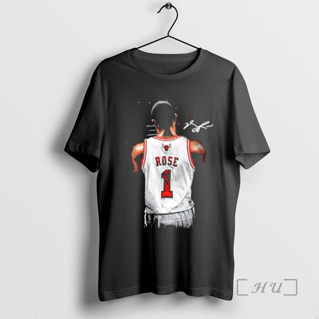 Officials Derrick Rose Chicago Bulls Number 1 Player Basketball Signature