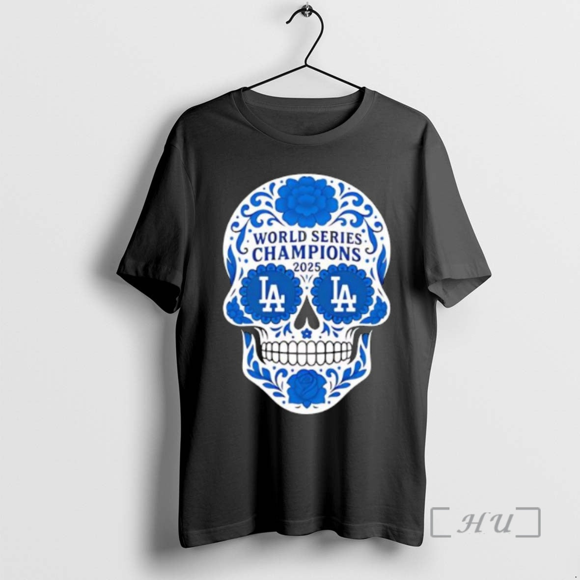 Officials Dia De Los Dodgers Skull Premium T Shirt Sweater