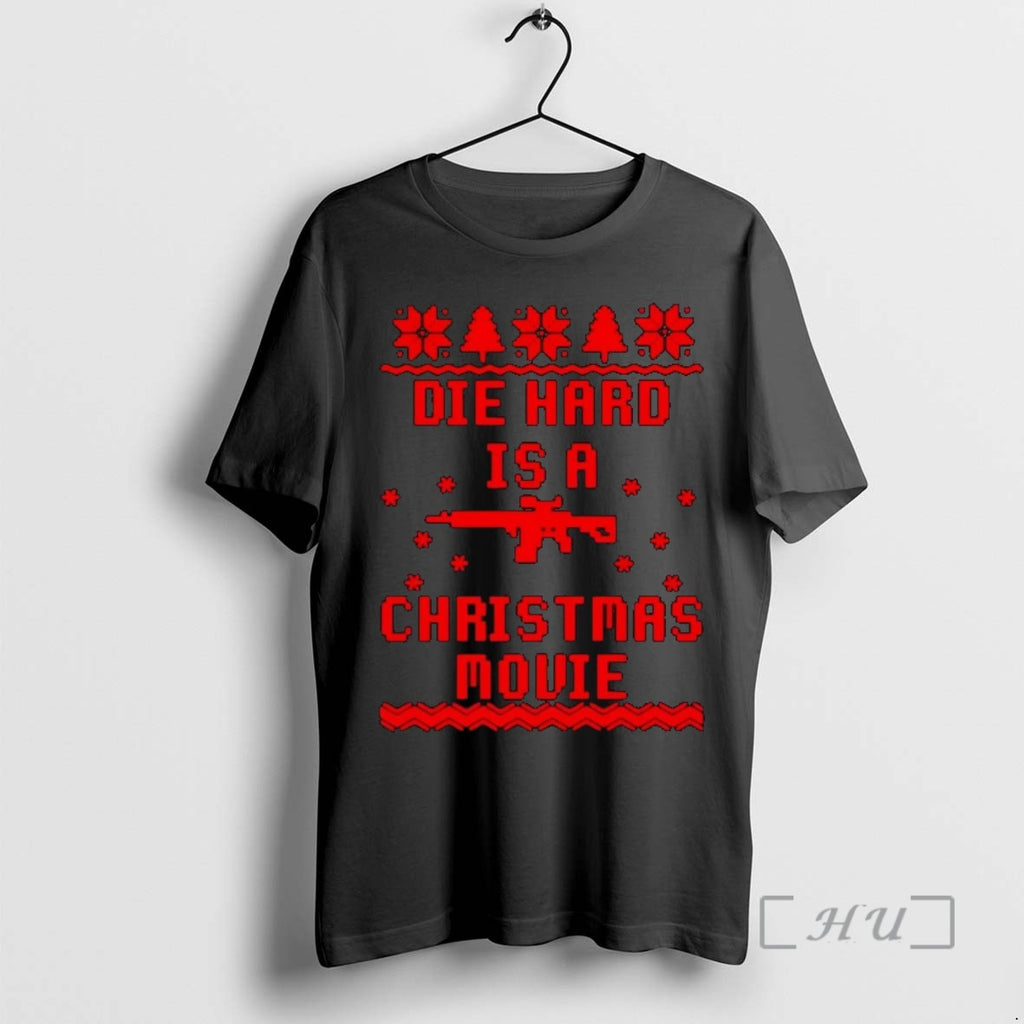 Officials Die Hard Is A Christmas Movie Premium T Shirt Sweater
