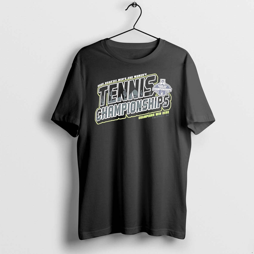 Officials Division Ii Mens Womens Tennis Championships 2026 Champions Win Here Tee