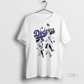 Officials Dodgers Players Hernandez 8 And Pages 44 Signatures Graphic Premium Tee Shirt Sweater