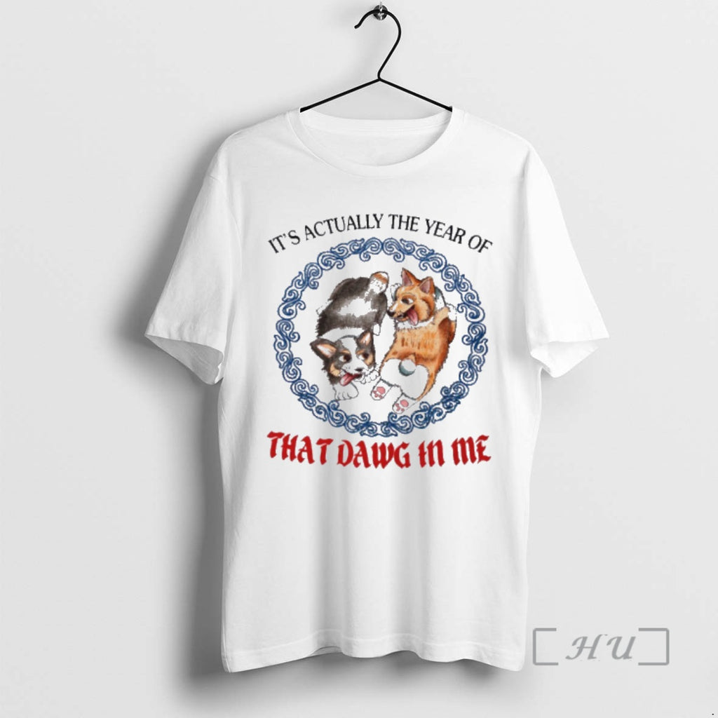 Officials Dogs Its Actually The Year Of That Dawg In Me Premium T Shirts Sweater